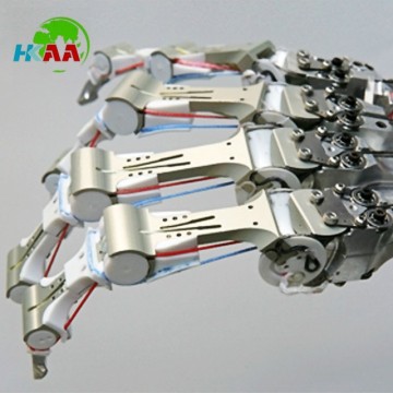 Germany imported 5 axis cnc machined robotic hand, 6 axis robotic hand and arm parts for industrial