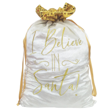 Christmas sack with mermaid themed