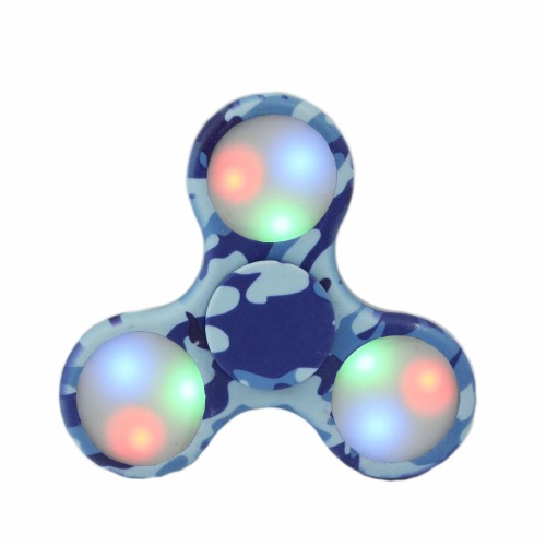 Low Price LED Camouflage type anti stress fidget spinner hand spinner