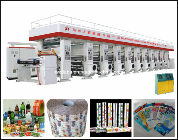 China Computerize Color Register Rotogravure Press