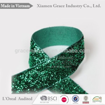 Green China Wholesale Custom Green Velvet Ribbon