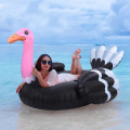 Venta caliente Flotable inflable Funny Avestrich PVC flotante