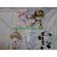 Plush Animal Keychains