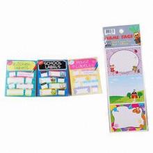 Paper Sticker,name sticker