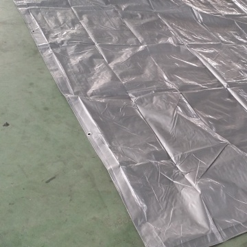 Silver PE Tarpaulin Pool Cover