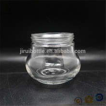 120ml glass jam bottle & glass sauce bottle