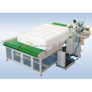 Auto-Flipping Mattress Tape Edge Machine