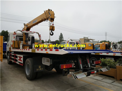 Dayun 8ton Wrecker Truck tare da Cranes