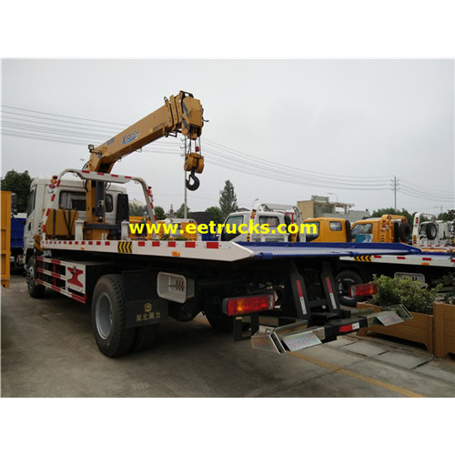 Dayun 8ton Wrecker Xe tải với Cranes