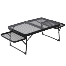Feistel Barbecue Table: Folding Camp Table with Wing Panels for Camping Grilling