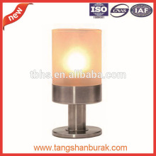 Opaque glass lamp shade paraffin liquid oil table lamp
