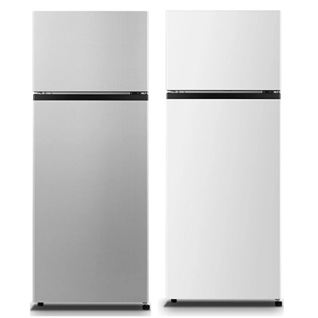 Smad 110V Household Home Double Door Top Freezer Refrigerators Fridges