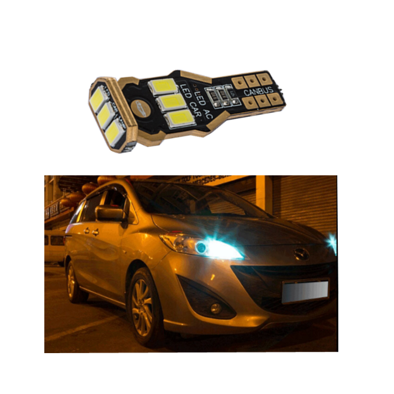 汽车 LED 灯 T15 T16 921 194 白色 12V 吸顶灯更换灯泡