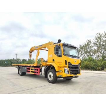 Dépanneur de camion de retrait avec une grue de 5 tonnes