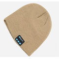 Winter smart bluetooth head with knitted hat