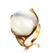 Woman Vintage Plated Engagement Gold Plated  Ring