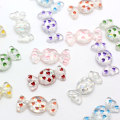 Cute Flatback Sweet Candy Romantic Heart Resin Charms Cabochon Slime Diy Filler Craft Hairpin Ornament Accessory Jewelry Deco