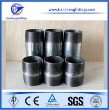 Carbon Steel Fitting TBE Male Thread Barrel Nipple