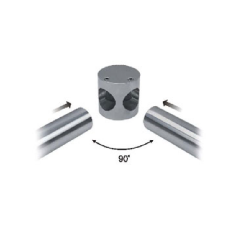 Conector comercial do tubo de 90 graus do cubículo comercial