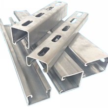 Single Side Slotted Channels For Solar Power Mounting