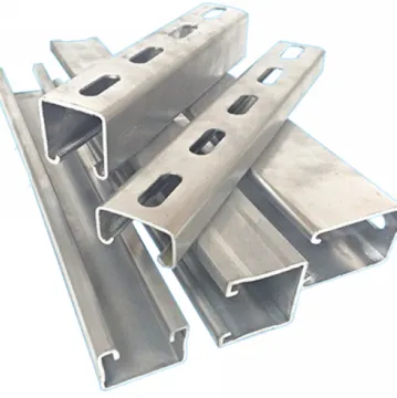 Single Side Slotted Channels For Solar Power Mounting