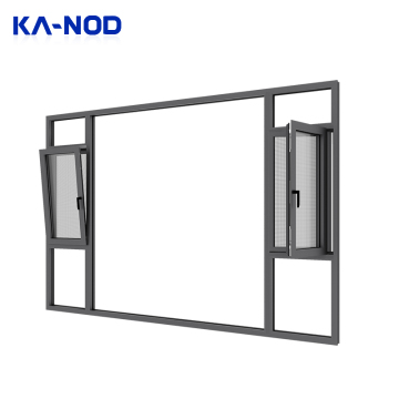 KANOD Manufactory - Aluminum Frame Thermal Break Hurricane Impact Casement Windows