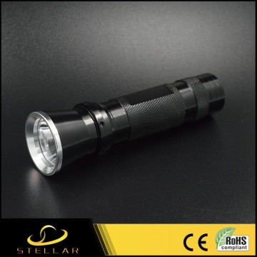 Top quality logo customize flashlight metal flashlight