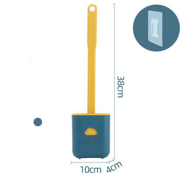 取り外し可能なボトムフラットヘッドトイレブラシのバスルーム
