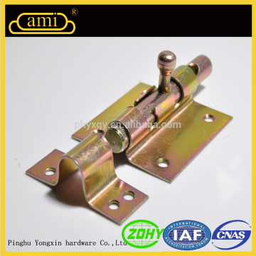 quality zinc plated types of door bolts for wooden door