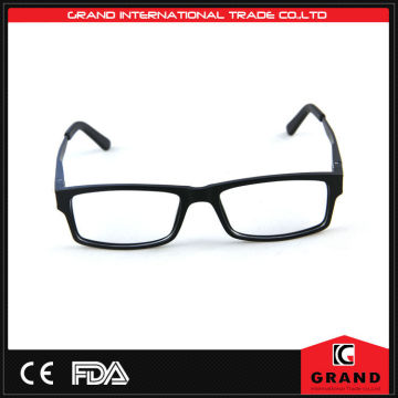 clear black plastic eyeglasses cloth pouch