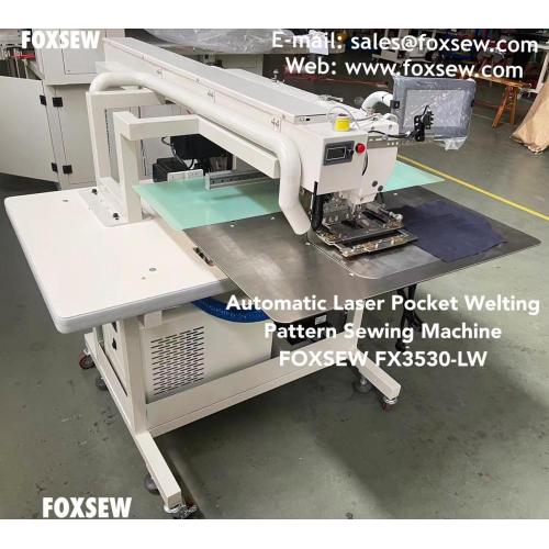 Automatic Laser Pocket Welt Sewing Machine