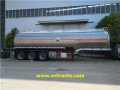 3 Axle 36900L Ammonia รถพ่วงบรรทุกน้ำมัน / น้ำ