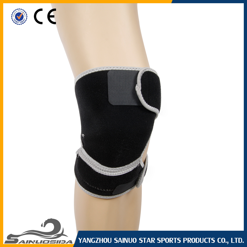 Soft neoprene knee brace