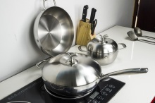 healthy kitchenware nonstick cookware titanium milk pot