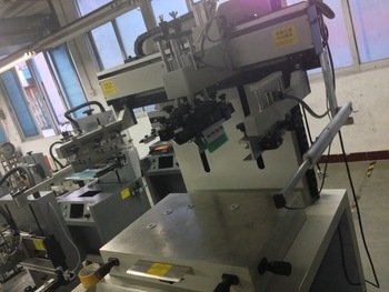 Flat Bed Silk Screen Printing Machine