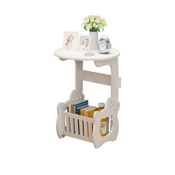 White PVC Display Commodity Shelf