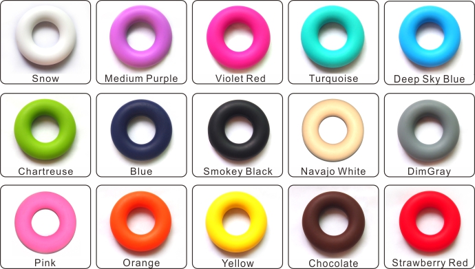 silicone loose beads