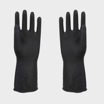 50g - 200g Latex Work Gloves , Diamond Grip Coated Rubber Work Gloves
