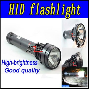 HID powerful flashlight 65W,6000LM