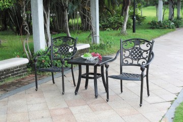 cast aluminum outdoor furniture/ cast aluminum dining furniture