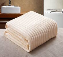 Light Yellow Bath Towel Bright Color Home Stripe Towel