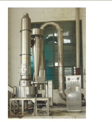 Paste materials Spin flash air drying machine