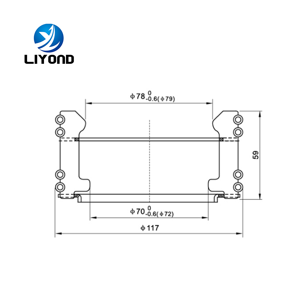 2000A Good Performance Durable copper Plum Blossom Tulip Static Contact for vacuum circuit breaker