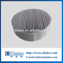 Metal tower structured packing & metallic wire gauze structured tower packing in scrubbing tower