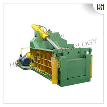 Hydraulic scrap compressed baler