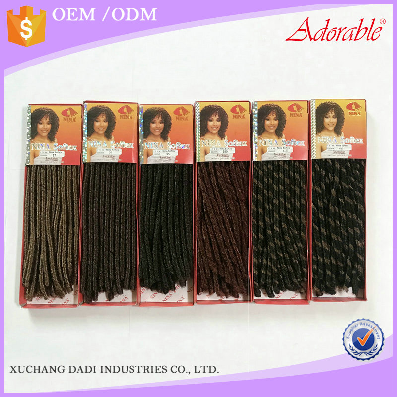 premium original Japanese hair synthetic fiber softex crochet braiding hair soft dread