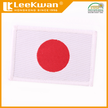 Custom skull design woven label patch, embroidery patch designs