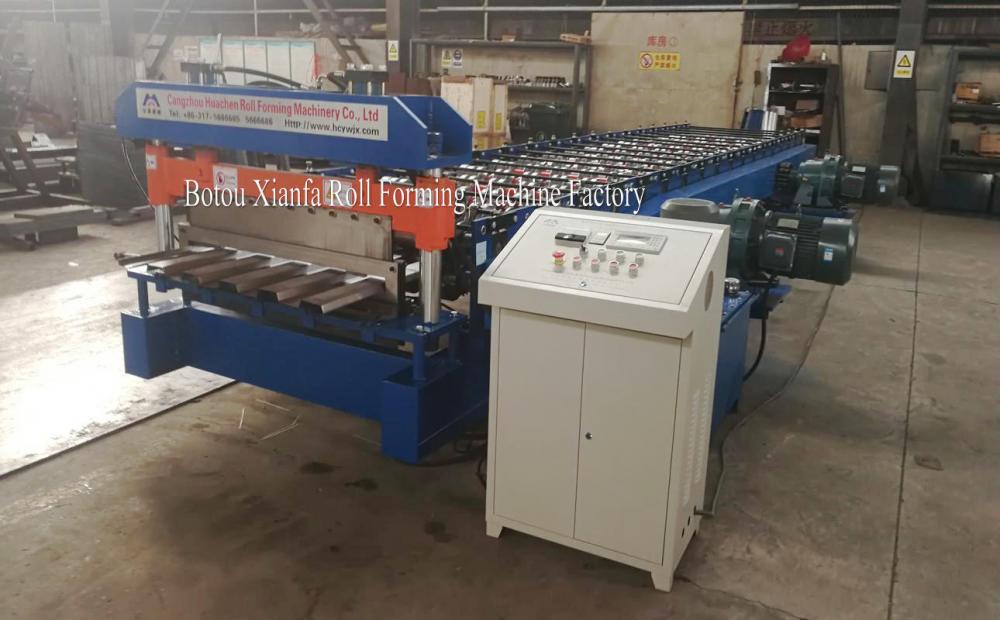 Galvanized Steel Sheet Container Deck Forming Machine