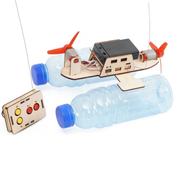 STEM DIY Educational Wind Boat Toy for Wireless Remote Control School Learning