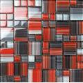 Stripe Hand Painting Glass Mosaic